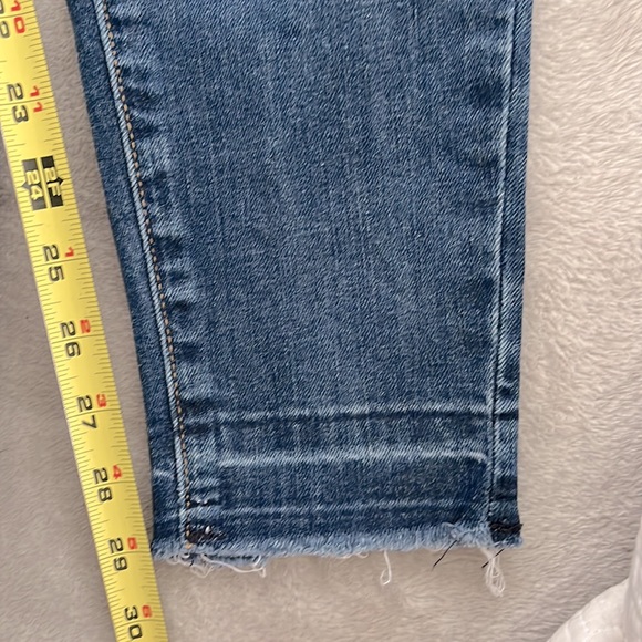 Guess - straight leg jeans denim low rise - Picture 8 of 8